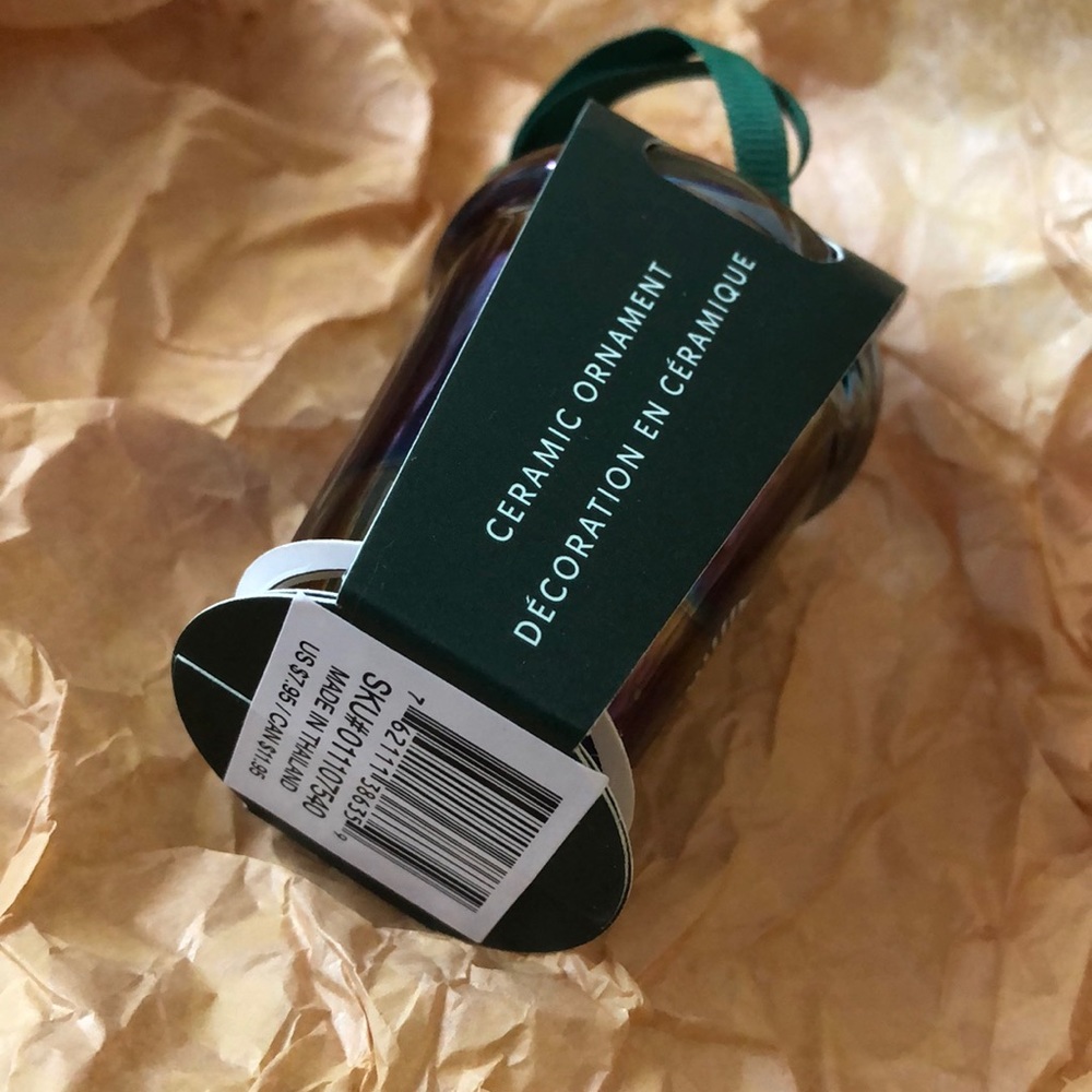 RARE Starbucks mini tumbler ornament oilslick 2019 - Picture 3 of 4